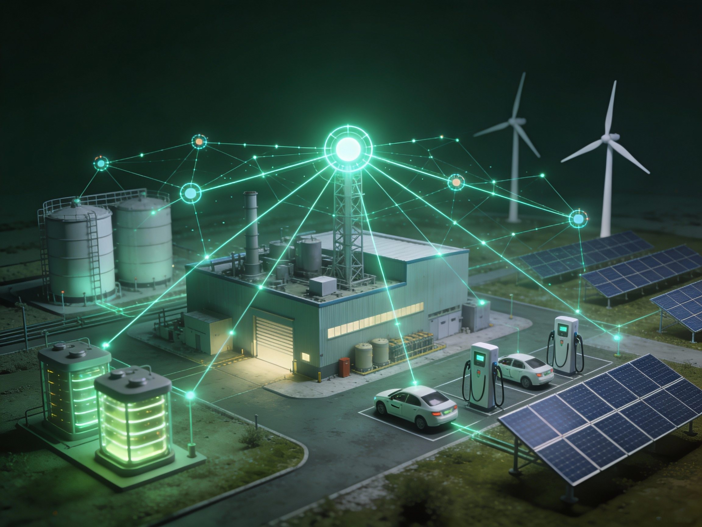 Industrial energy infrastructure and control systems.